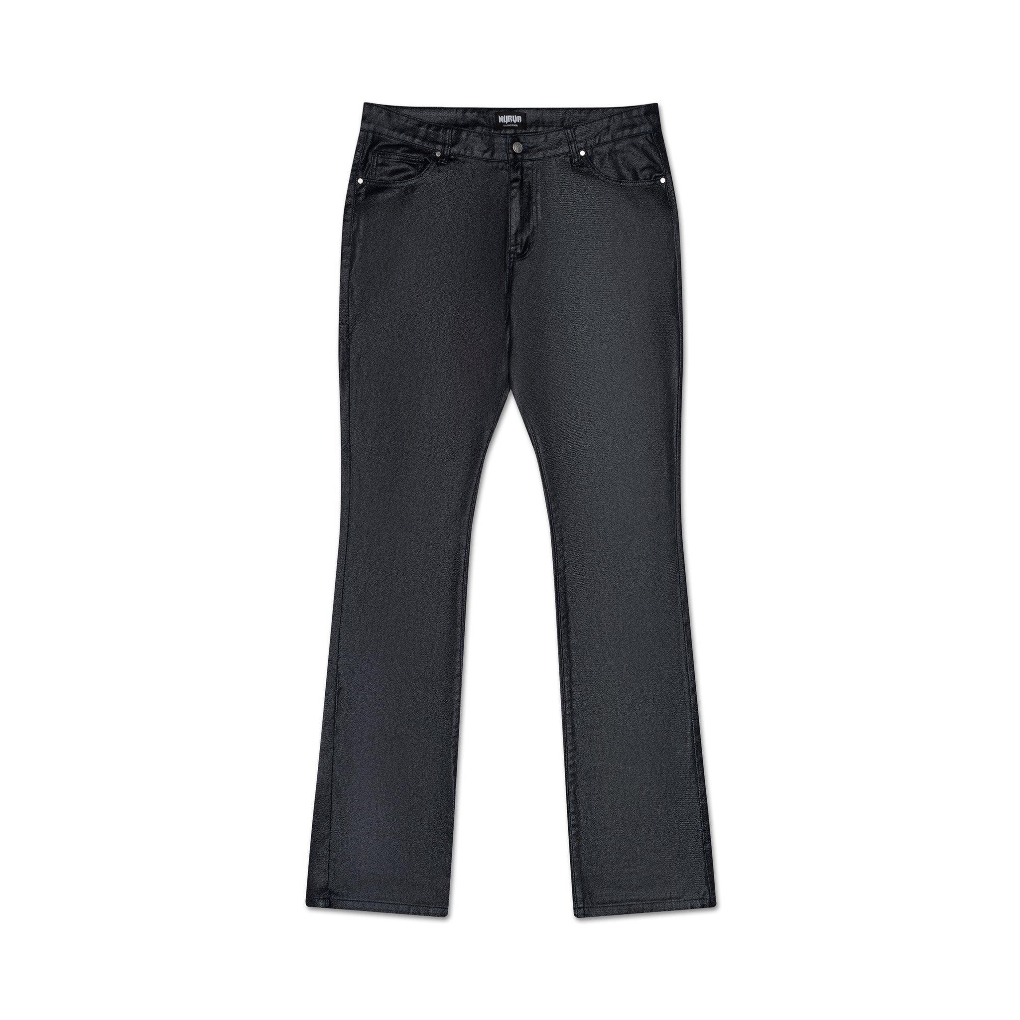 Flared Wax Demin - Blue