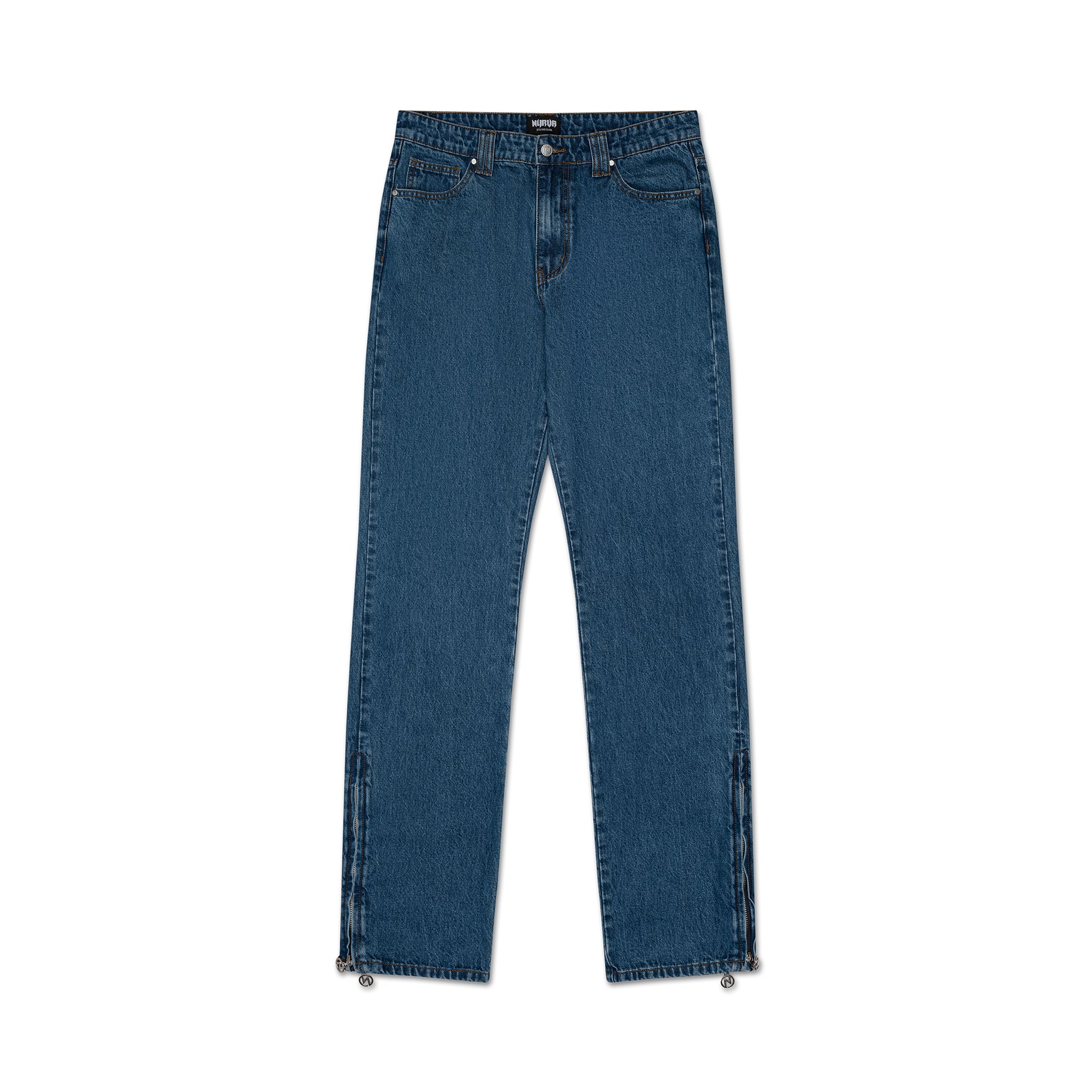 Double Zip Jeans - Blue – NYRVA