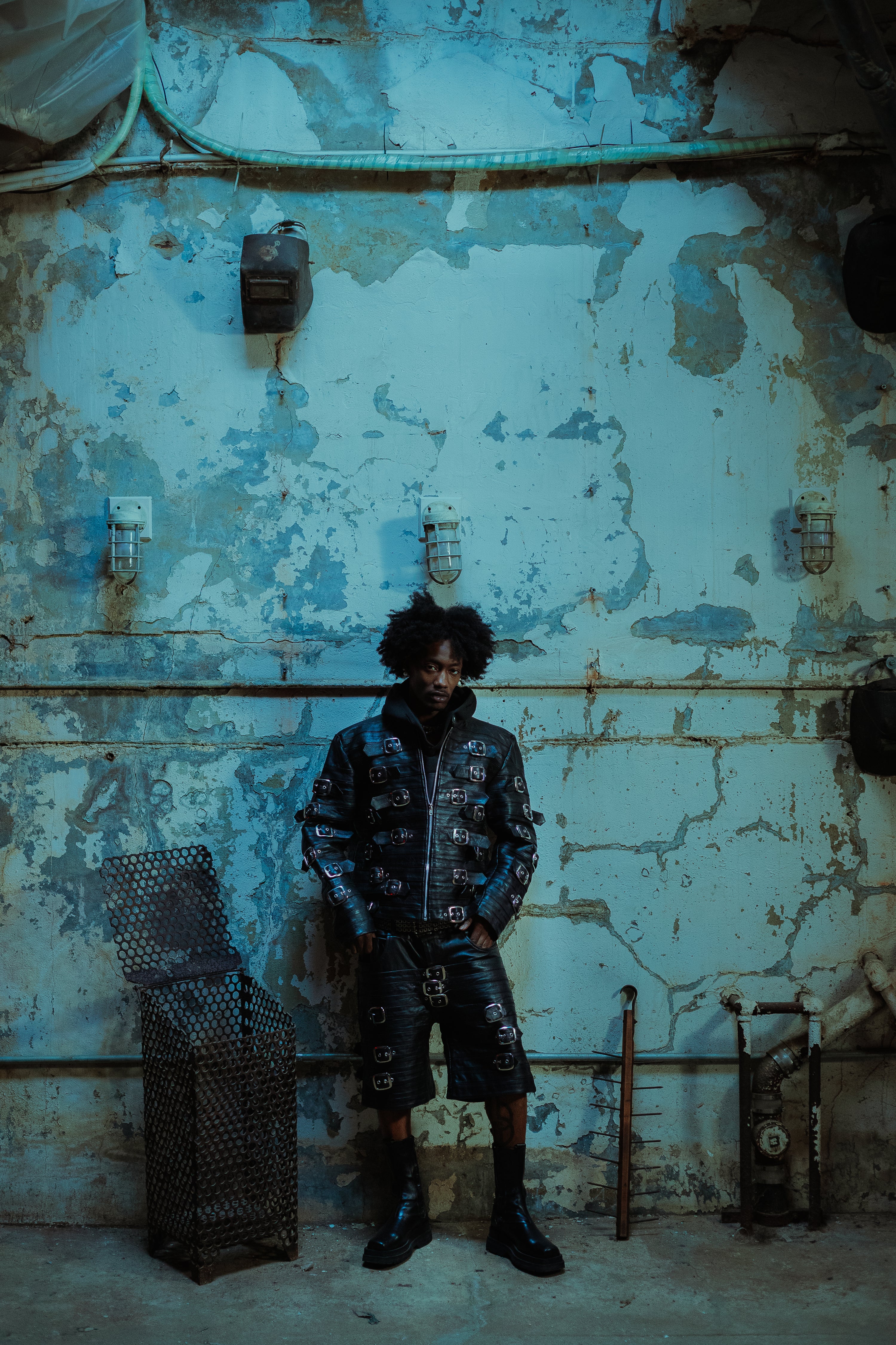 Tethered Belt Jacket