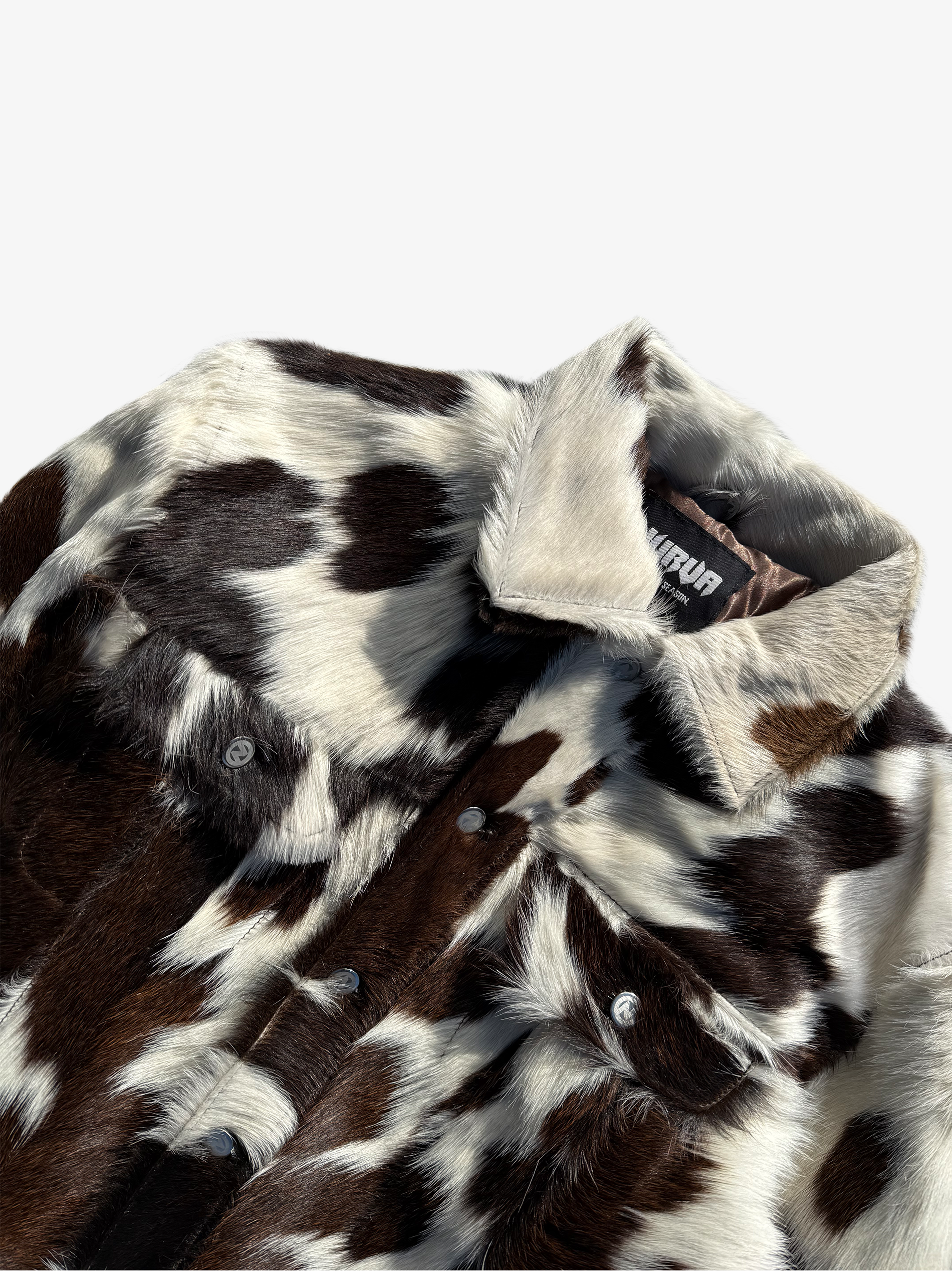 Rawhide Button Up Trucker Brown/White