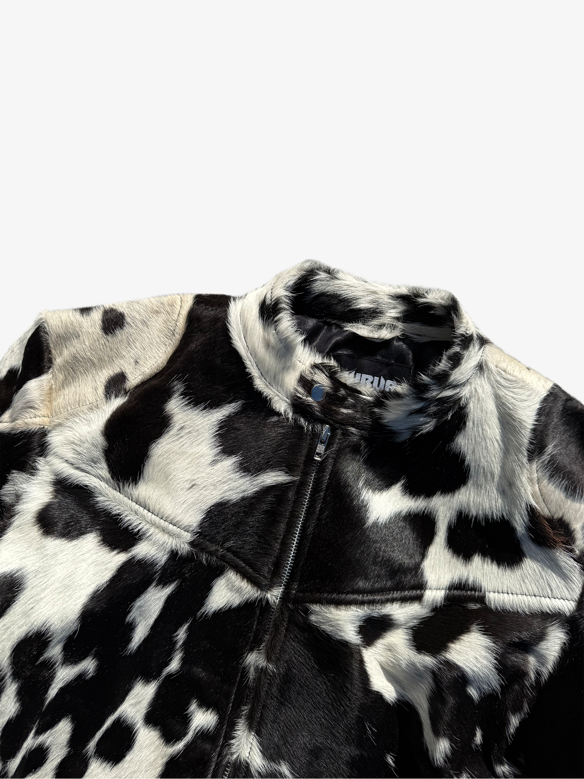 Rawhide Moto Jacket Black/White
