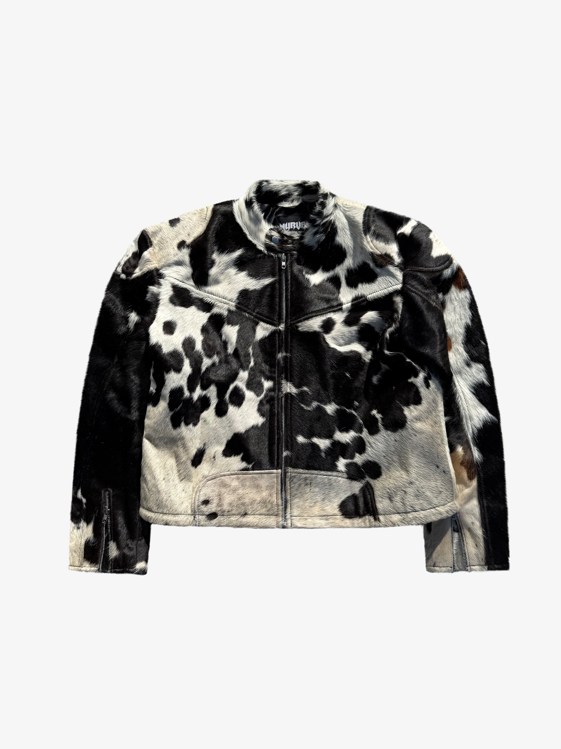 Rawhide Moto Jacket Black/White