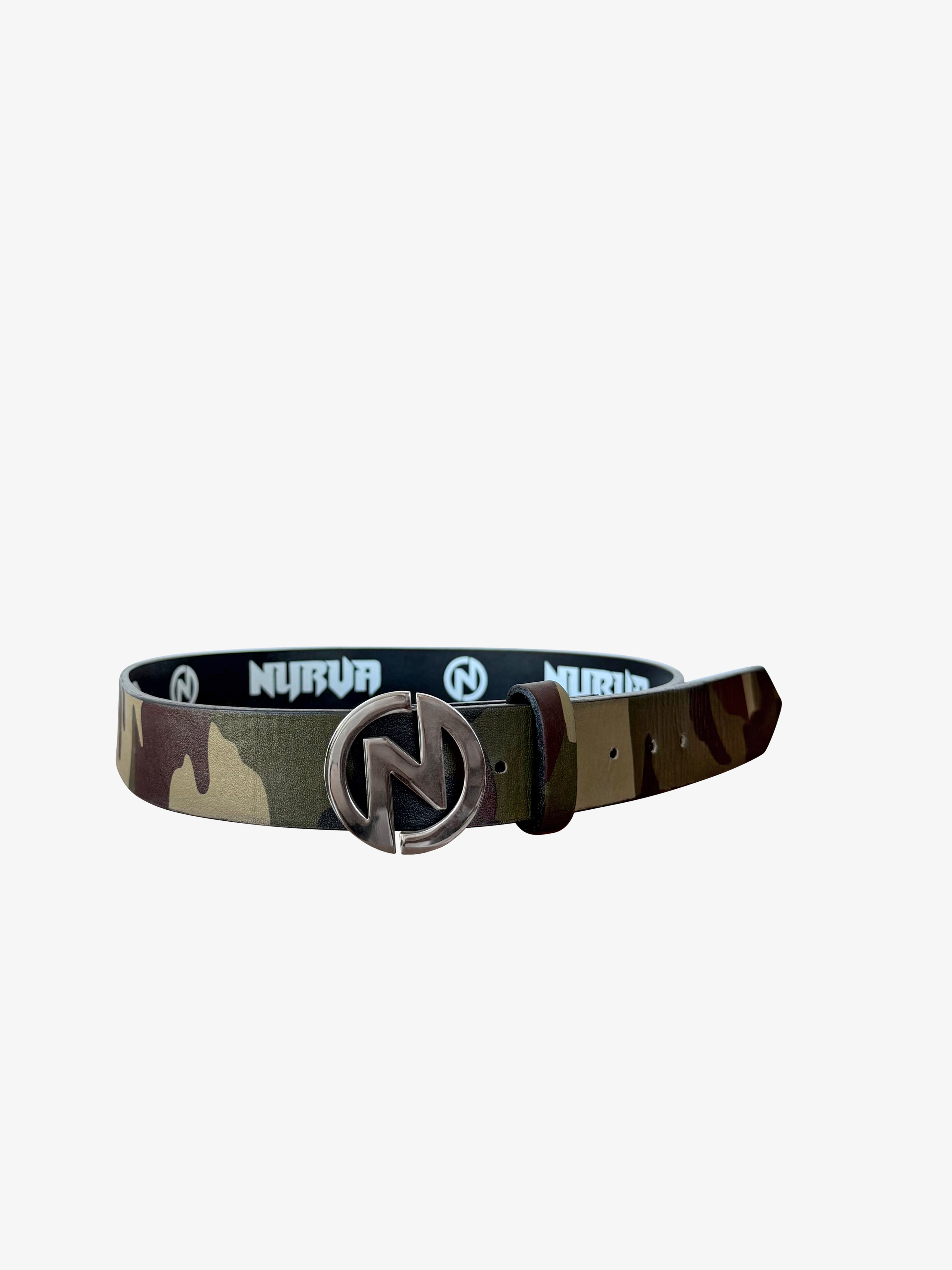 Army Camo Logo Belt