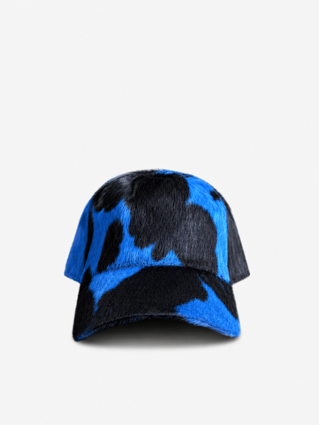 Untitled Cowhide Black/Blue Cap