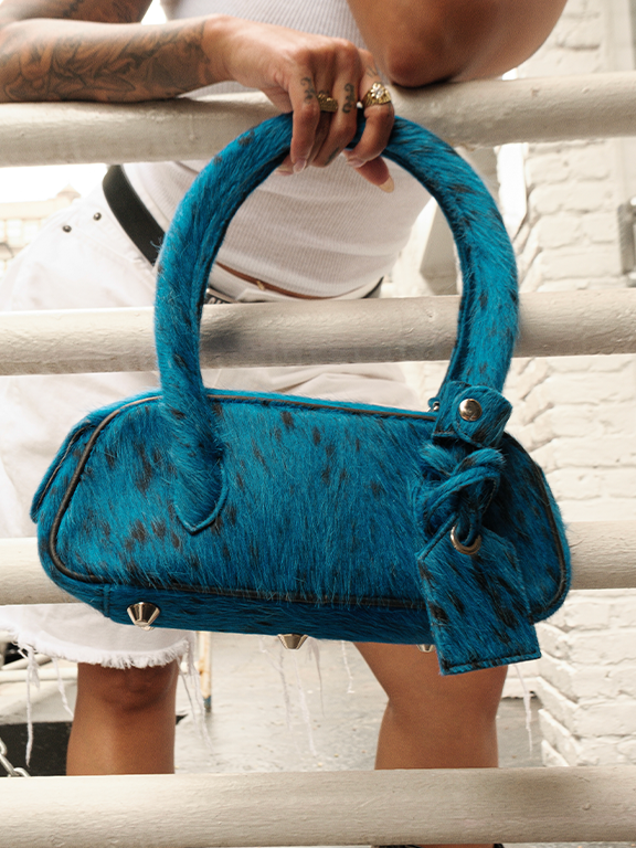 HIRAYA MINI SHOULDER BAG (Blue)