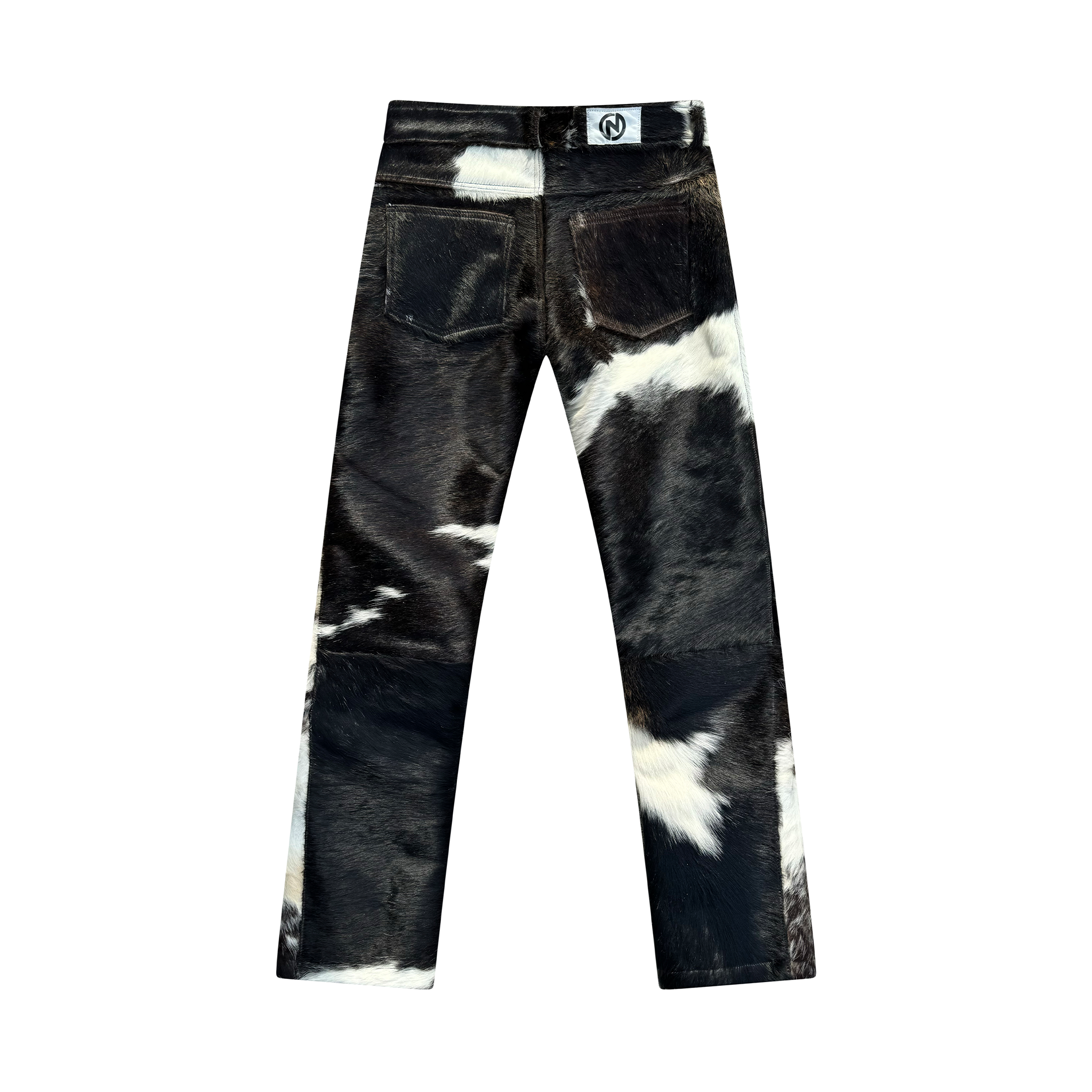 NYRVA FLARED LEATHER COFFEE BROWN 36インチ