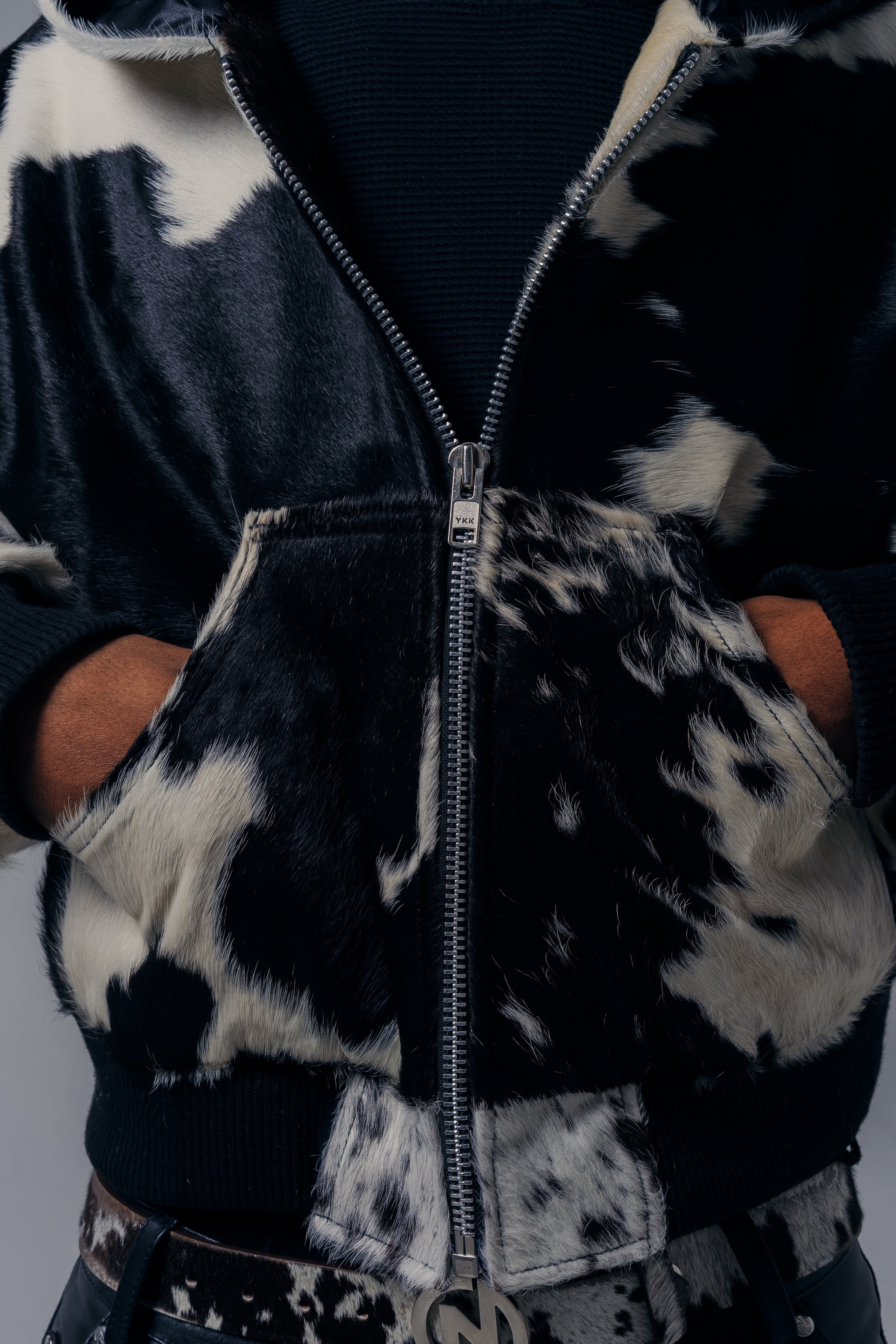 入手不可‼️nyrva cow hide fur jacket sizeL相当 Buy Cream Cow Print Faux Fur Coat from Next USA