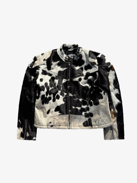 Rawhide Moto Jacket Black/White – NYRVA