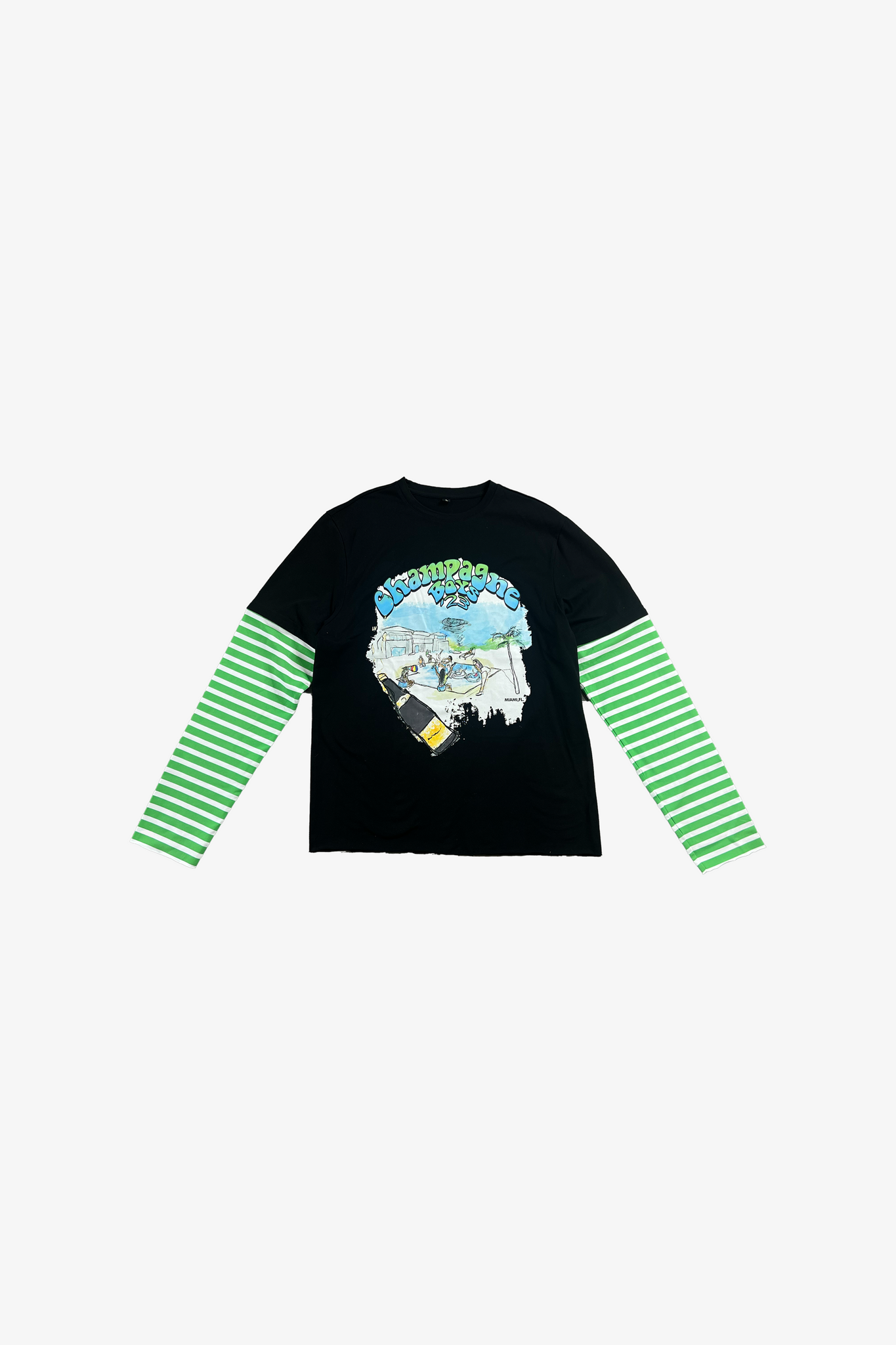 CHAMPAGNE  BOYS LONG SLEEVE (REMOVABLE SLEEVES)